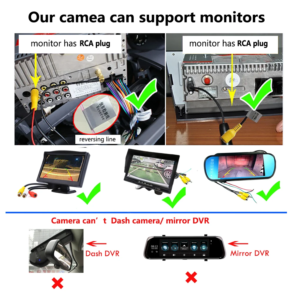 Wskyfook 1920*1080P/720P AHD Car Trunk Handle Rear View Reverse camear for Benz C W204 W212 C200 C180 C260 C300 Dynamic camera