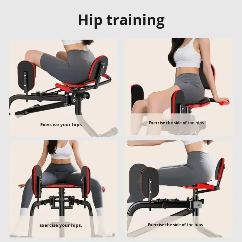 Newly Upgraded All-in-one Multifunctional Steel Fitness Equipment Household Hip Shaping Machine Leg Clip Hip Abduction Third