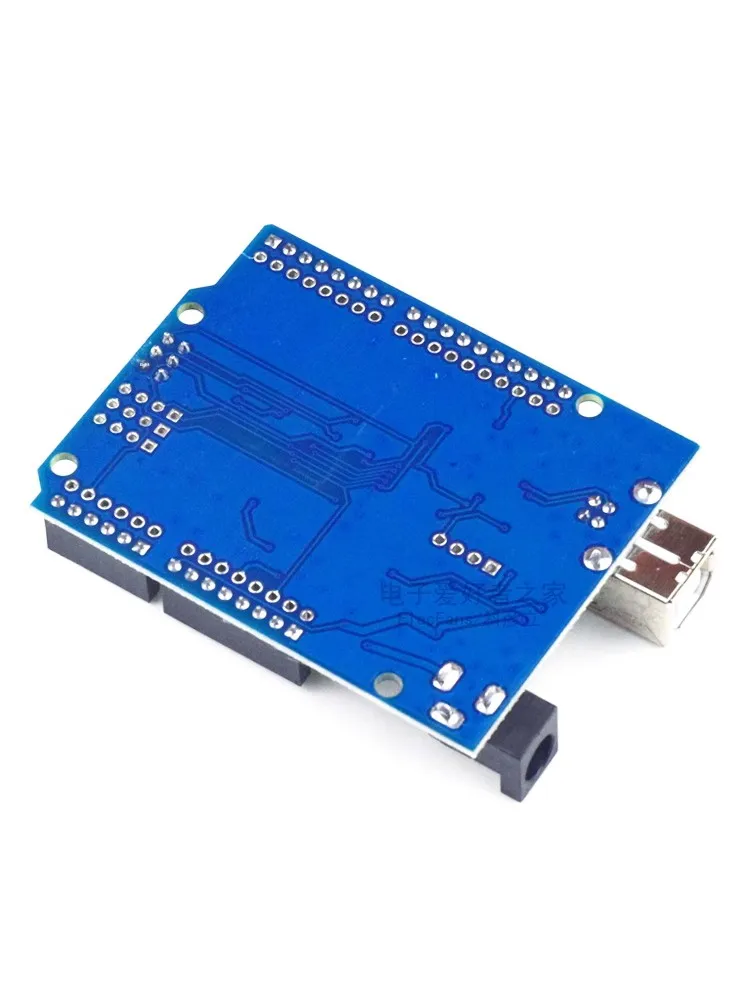 لوحة تطوير UNO R3 الجديدة ATmega328P متحكم صغير نسخة محسنة لوحة تحكم التعلم للتطوير