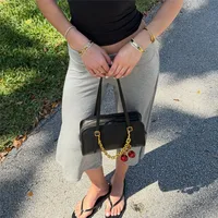 Women Fold Over Waist Gaucho Pants Low Rise Cropped Wide Leg Capri Pants Summer Foldover Culottes Yoga Pants Pajama Bottoms 3