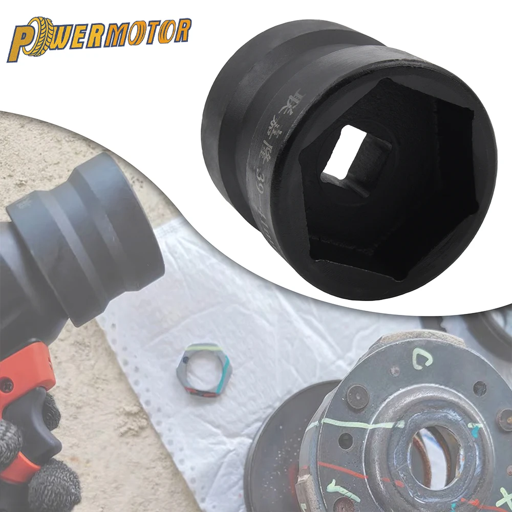 Motorcycle Clutch Disassembly Repair Removal Tool Nut Sleeve 39mm-41mm Carbon Steel Pulley Nut Part