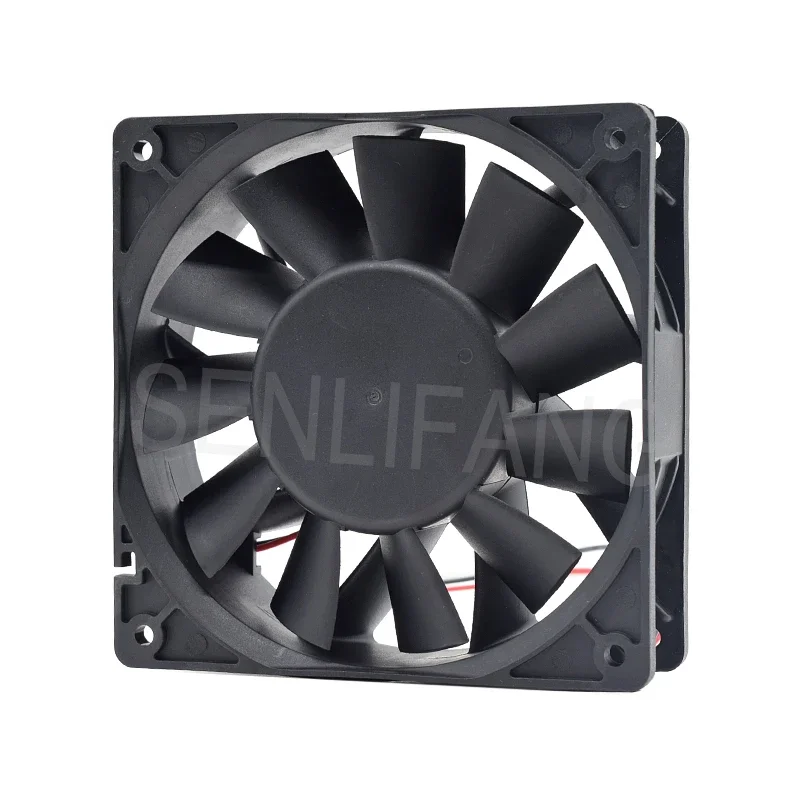 For TFB1224GHE Server Cooler Fan DC 24V 1.44A 120x120x38mm 3-wire