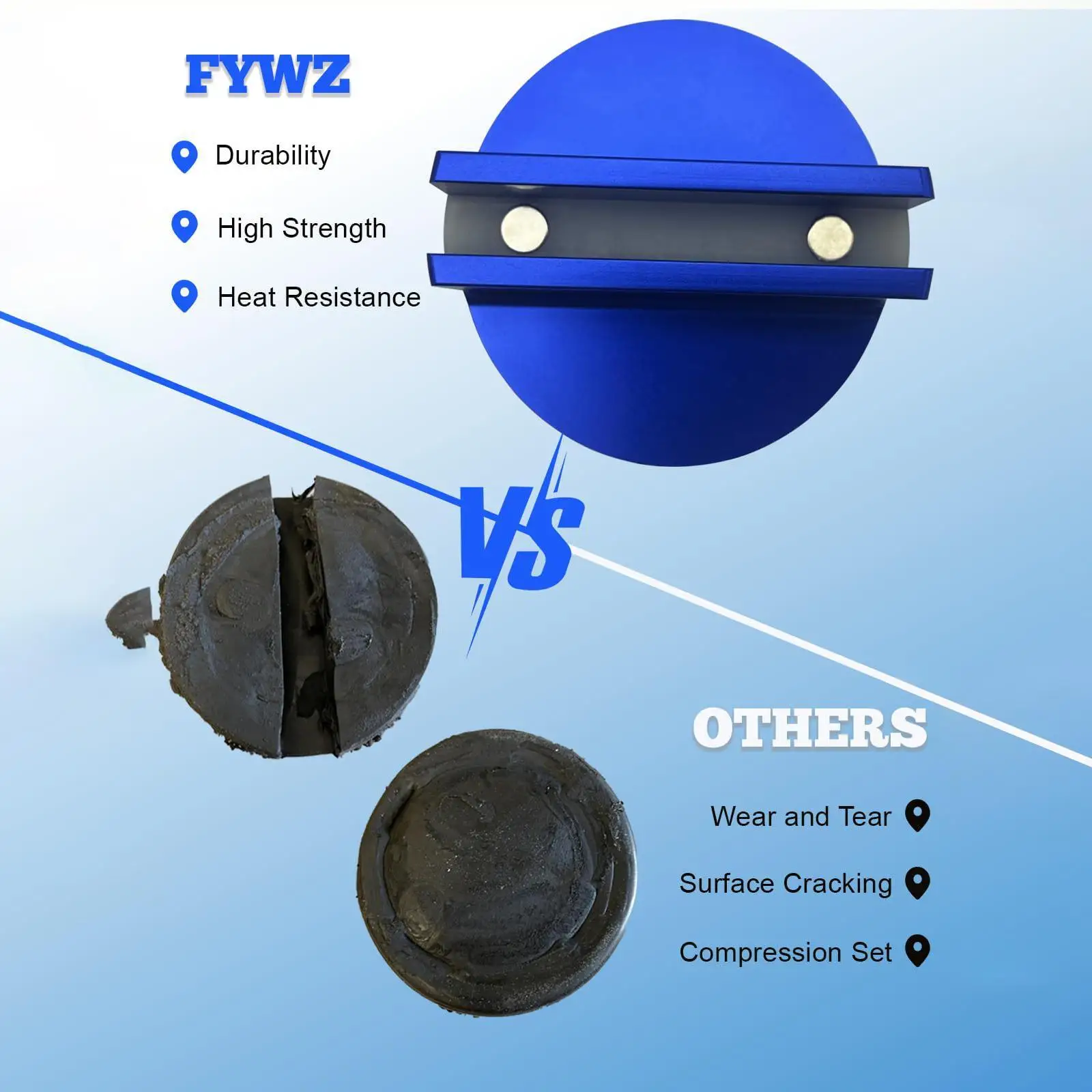 

Generic Grooved Slotted Jack Pad Jacking Puck Lifting Accessories with Large Slotted for Automotive Vehicles Car SUV