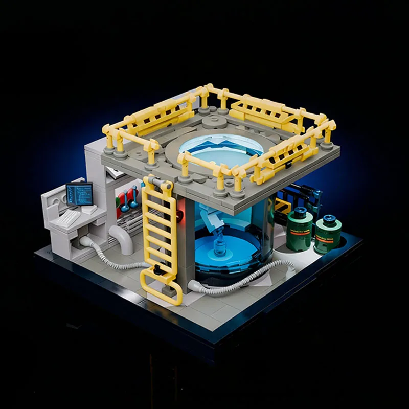 

460PCS NEW MOC The Void Eleven's Sensory Deprivation Tank Model Building Blocks Bricks DIY Creative Assembly Toy Adult Kids Gift