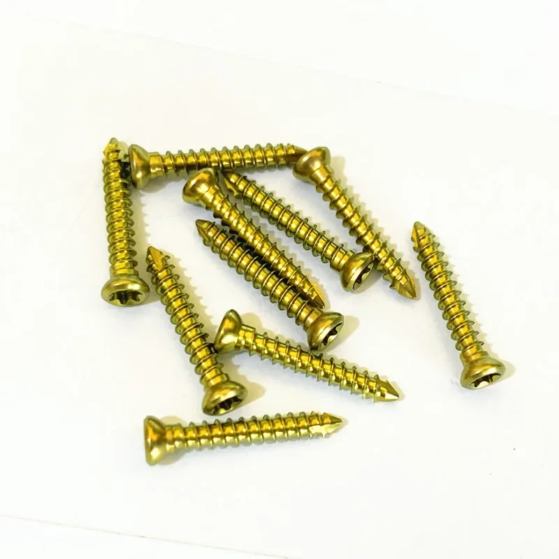 

3.5mm Self-tapping Titanium Cortical Screws Pet Veterinary Orthopedics Implants Veterinaria Accessories Surgical Instruments