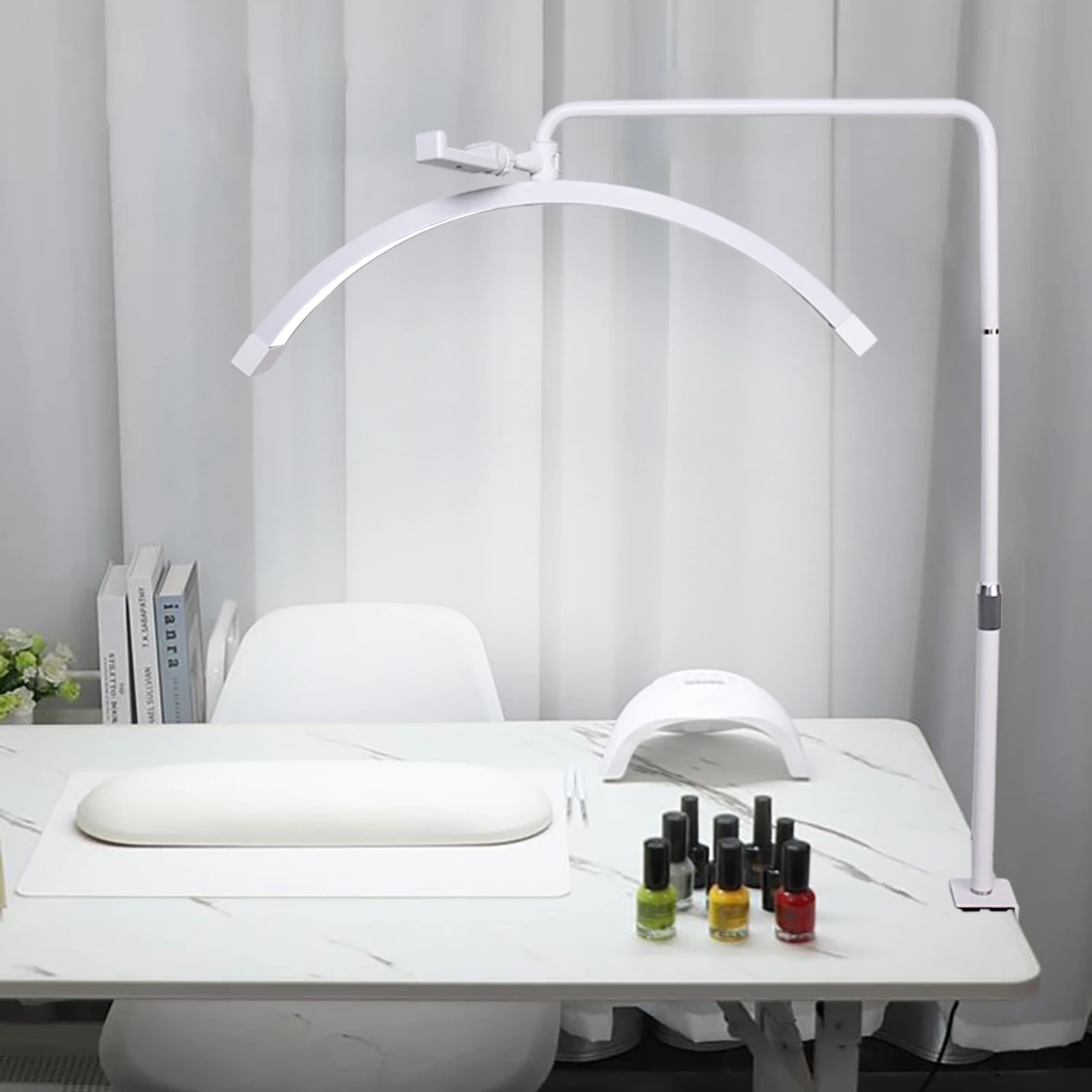25 inch 40w Clip-on Nail Art Light Emitting  Nail Art Desk Lamp Tattoo Salon Nail Art Light Emitting Diode Rhinestone Desk Lamp