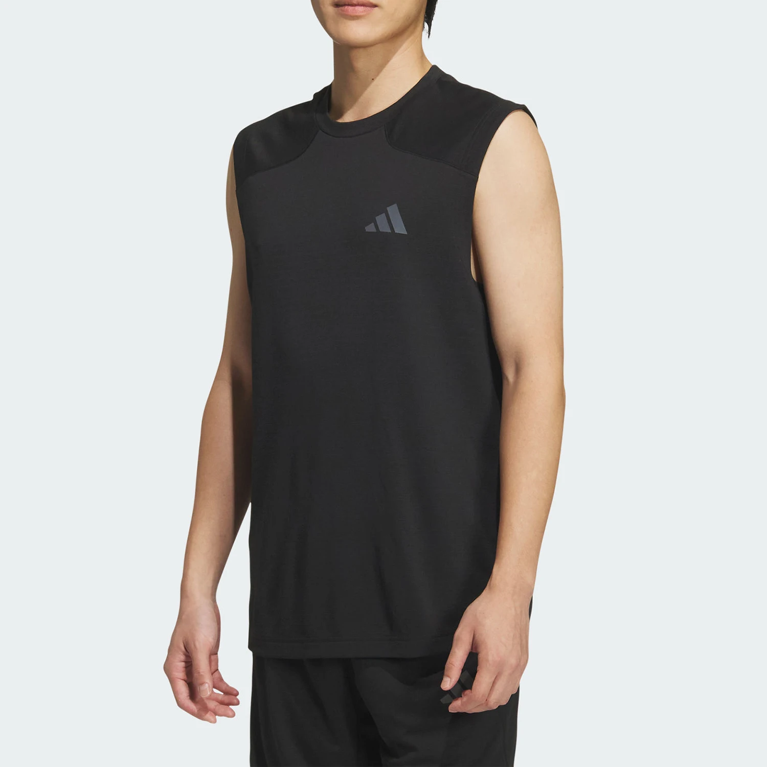 Adidas genuine summer men's breathable training lightweight sports vest T-shirt KF6127