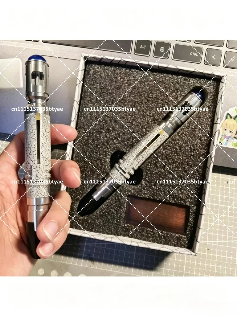 2026GOOD 10th Generation Props Metal Version Sonic Screwdriver, Push-pull Telescopic DIY