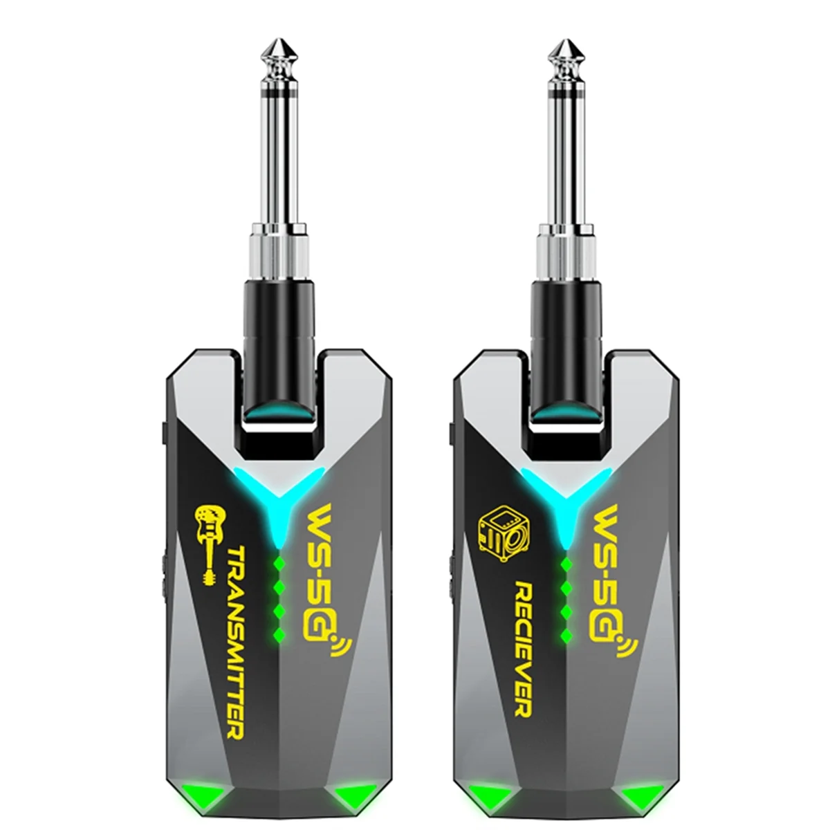 NEW 5.8GHz Wireless Guitar Transmitter Receiver System Sound Transmitter and Receiver for Electric Guitar Violin Instruments
