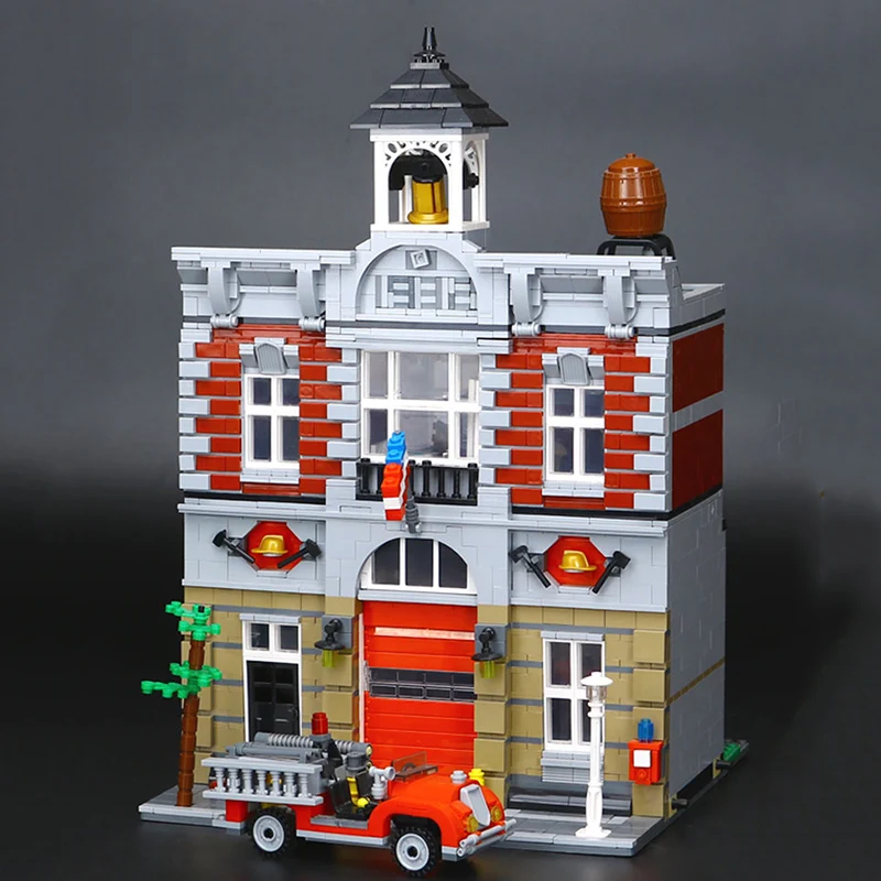 84004 Fire Brigade Education Tool is Compatible With 15004 10197 ChildrenModel Blocks Christmas Toys