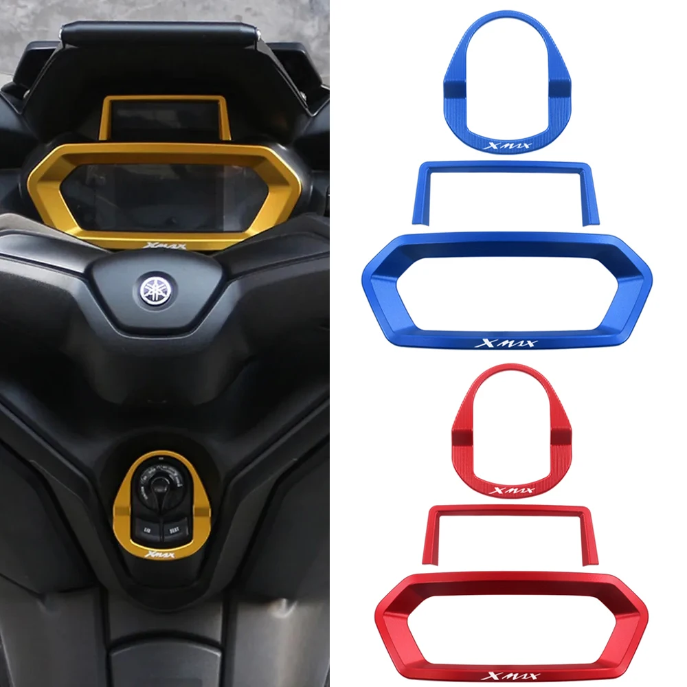 

For YAMAHA XMAX300 Accessories 2023 XMAX 300 Motorcycle Electric Door Lock Dashboard Instrument Frame Cover Trim XMAX125 250 300