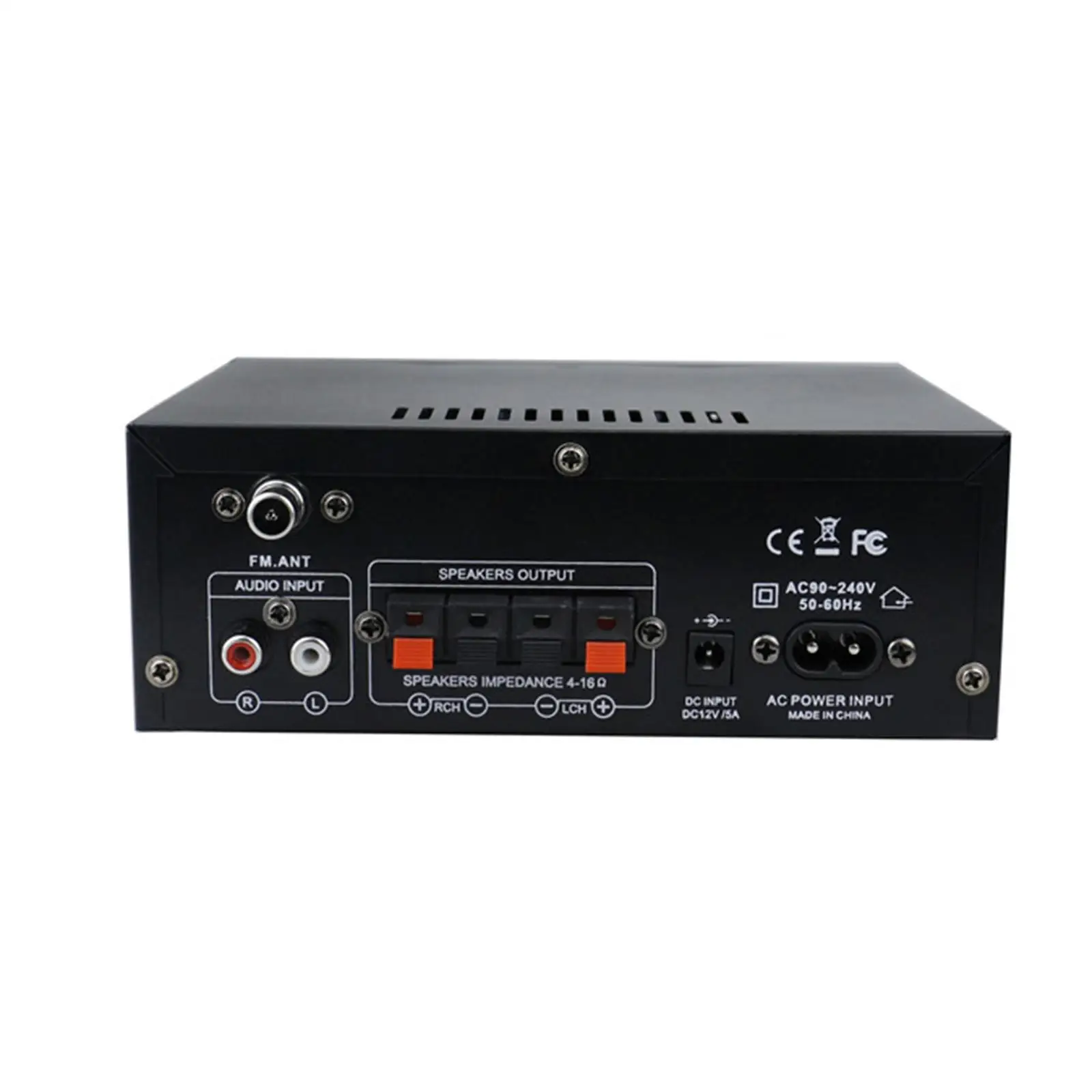 AK45 مضخم الصوت المنزلي ث/قناة الميكروفون استقبال الصوت الرقمي التحكم عن بعد HiFi مضخم الصوت لمكبرات الصوت ستيريو المنزل #4