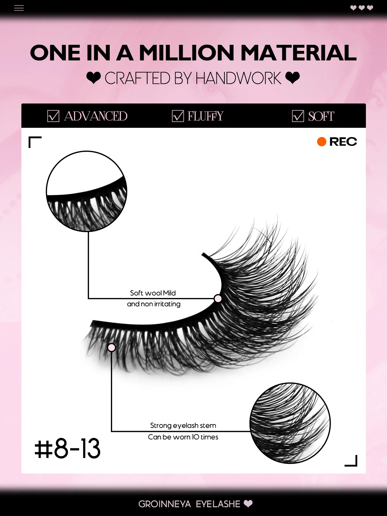 Veltrinay Falsche Wimpern, flauschige 3D-Nerzwimpern, natürlicher Look, falsche Wimpern für die tägliche Party, Hochzeit, leichtes, wiederverwendbares Make-up