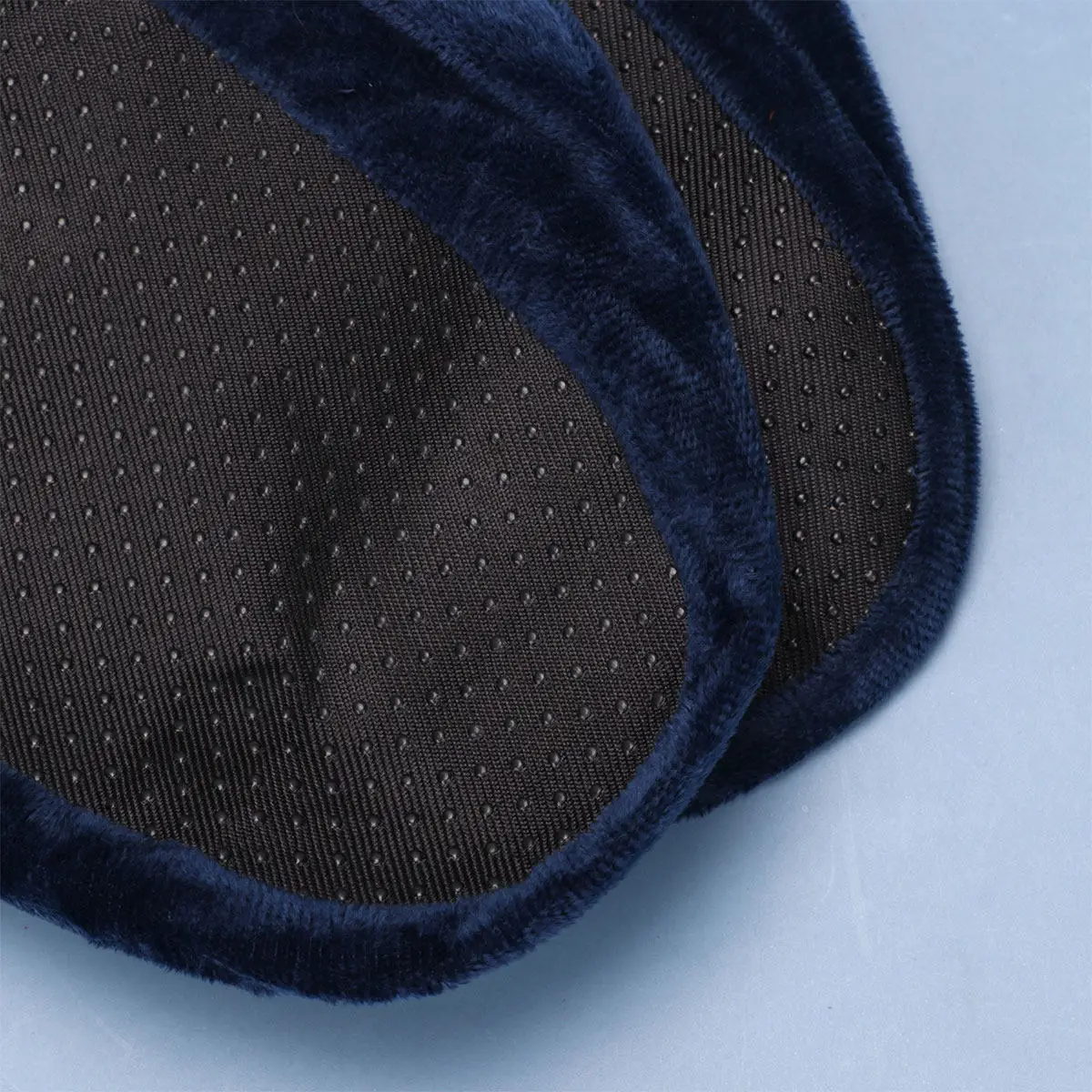 

5 пар непромокаемых износостойких фланелевых чехлов для обуви, водонепроницаемые, многоразовые, моющиеся, противоскользящие, темно-синие