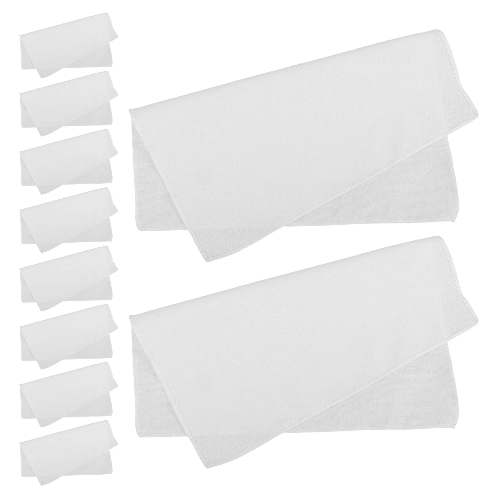 

10Pcs Flower Pressing Kit DIY White Cotton Fabric Squares Plant Dyeing Fabric for Handicraft Arts Press Flower Kits