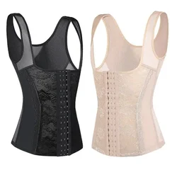 New Body Slimming Shapewear Vest Waist Trainer Sweat Sport Shaper Belly Sheath Modeling Straps Steel Boned Posture Shaper Belt