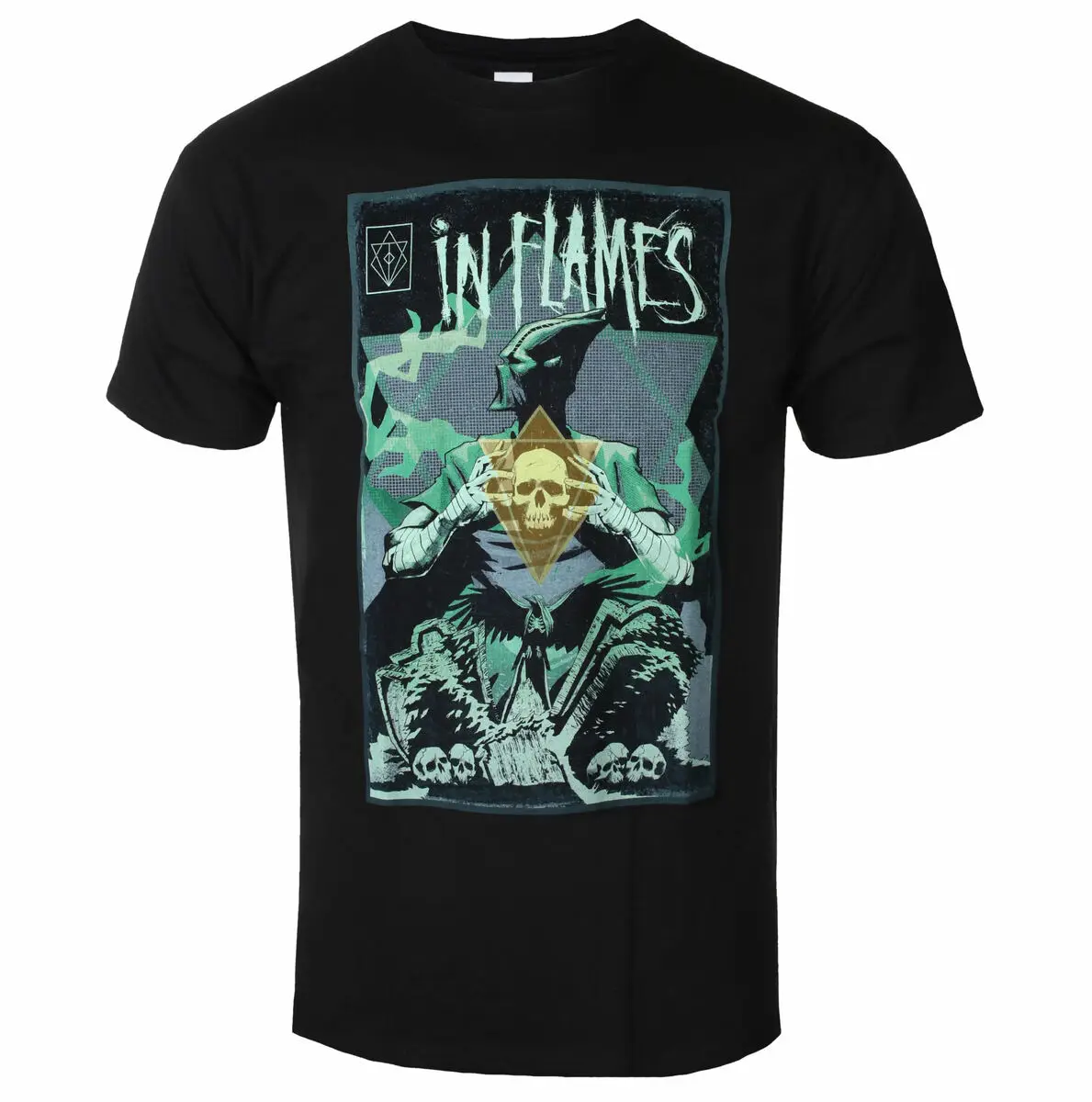 Hot 2026 in Flames Graphic Cotton T-shirt Unisex Summer Short Sleeve Fashion Brand Tee Luxury Casual Vintage Tees