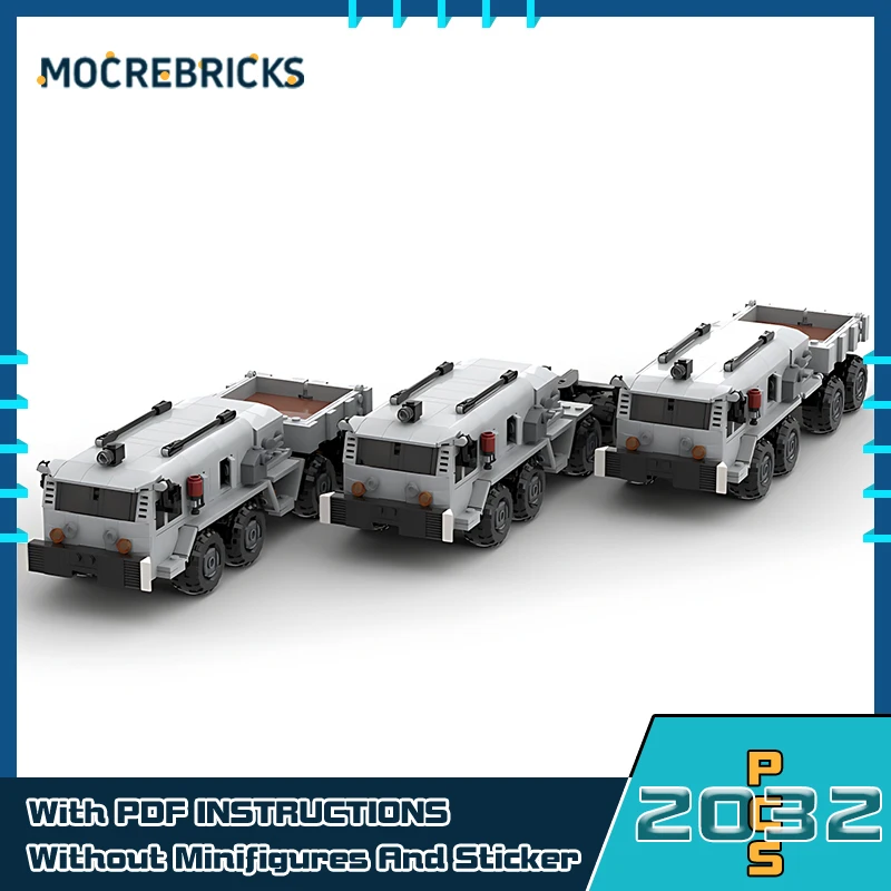 

MOC-117310 MAZ 537 Transport Trucks Building Blocks DIY Assembly Off-road Vehicle Toy Bricks Kids Training Hands On Ability Gift