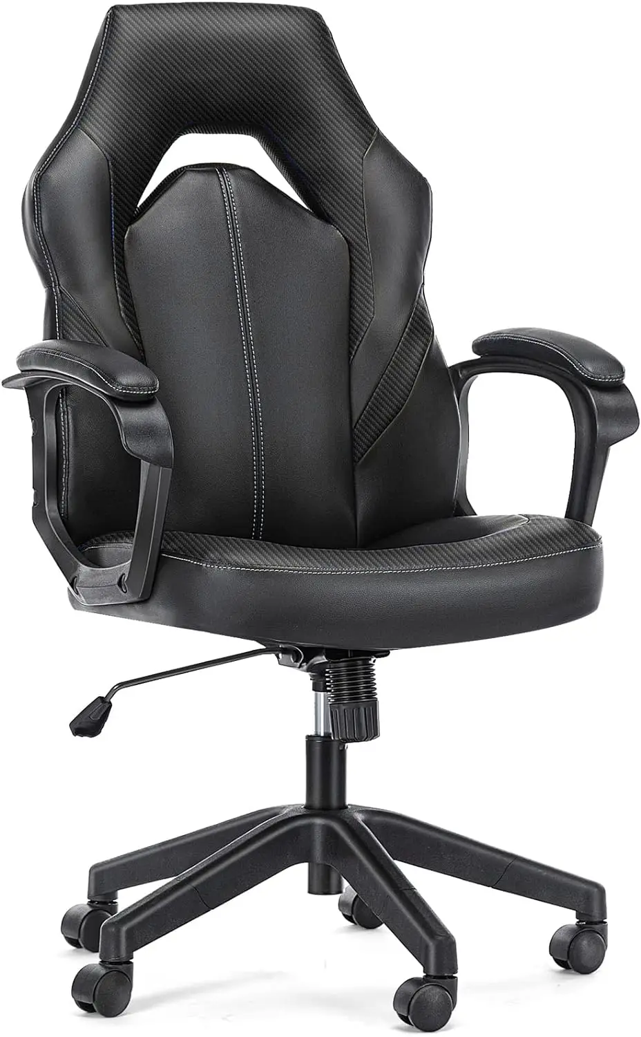 

Computer Gaming Chair - PU Leather Ergonomic Office Swivel Desk Chair with Lumbar Support, Executive Chair with Padded