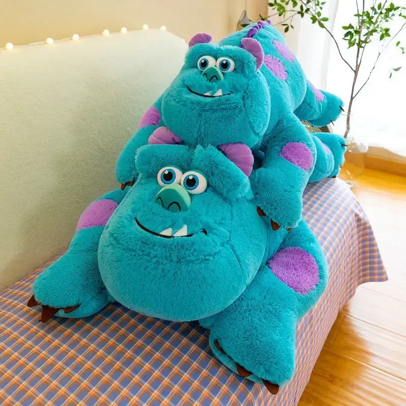 85Cm Disney Grote James P. Sullivan Knuffels Monsters University Inc. Pluche Poppen Met Anime Sier Kawaii Kussenknuffels