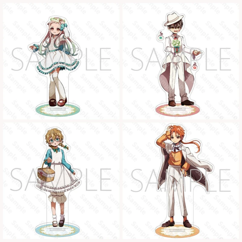 Toilet-bound Hanako-kun Anime Figura Acrilico Stand Kawaii Yashiro Nene Akane Hanako Decorazione del Desktop Raccogliere Regali