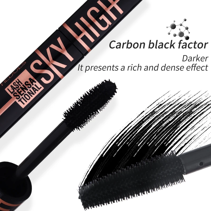 SHEDOES 1PCS-Curly and slender mascara, non smudging, durable, waterproof and sweat resistant, curly, three color optional