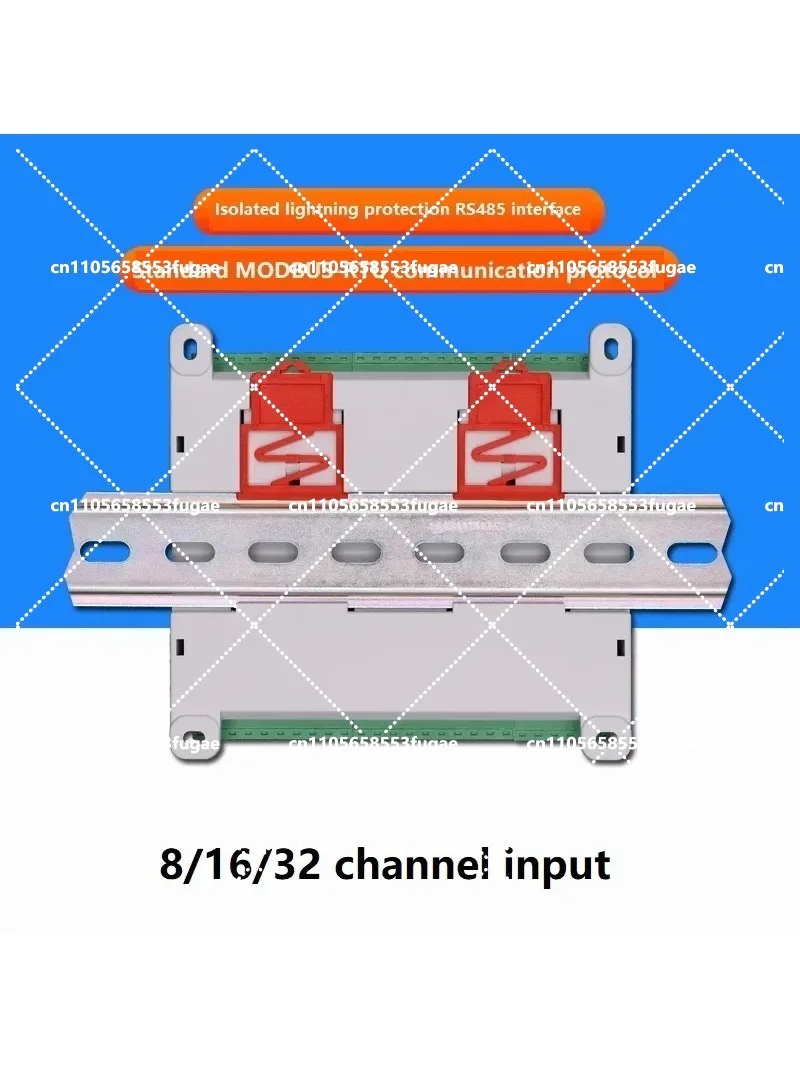 channel multi-channel isolated K-type thermocouple thermal resistance temperature collector acquisition module RS485