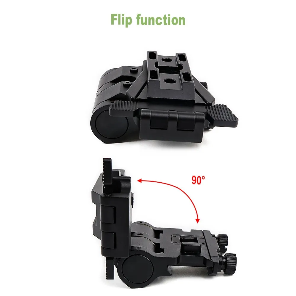 SOTAC GEAR Metal Flip-To-Side Flip Mount Quick Release Magnifier Flip Mount For G33 G43 Magnifier 4