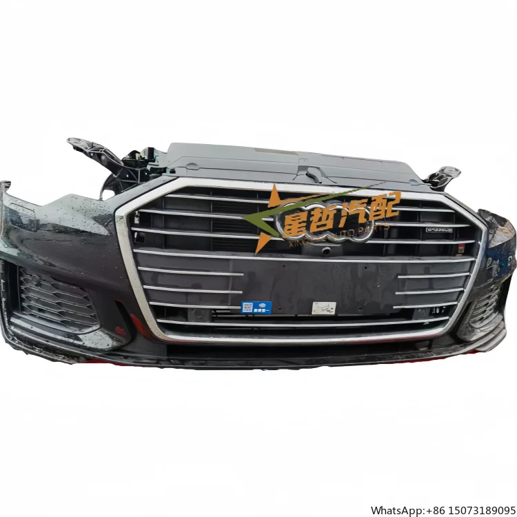

High Quality Used Front Bumper Upgrade Grille Radar Fenders Headlights Auto Parts for A6L Car Bumper