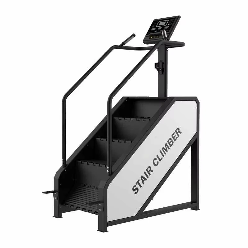 Electric Commercial Home Aerobic Training Gym Equipment Mountain Climbing Premium Metal Stair Climber Machine