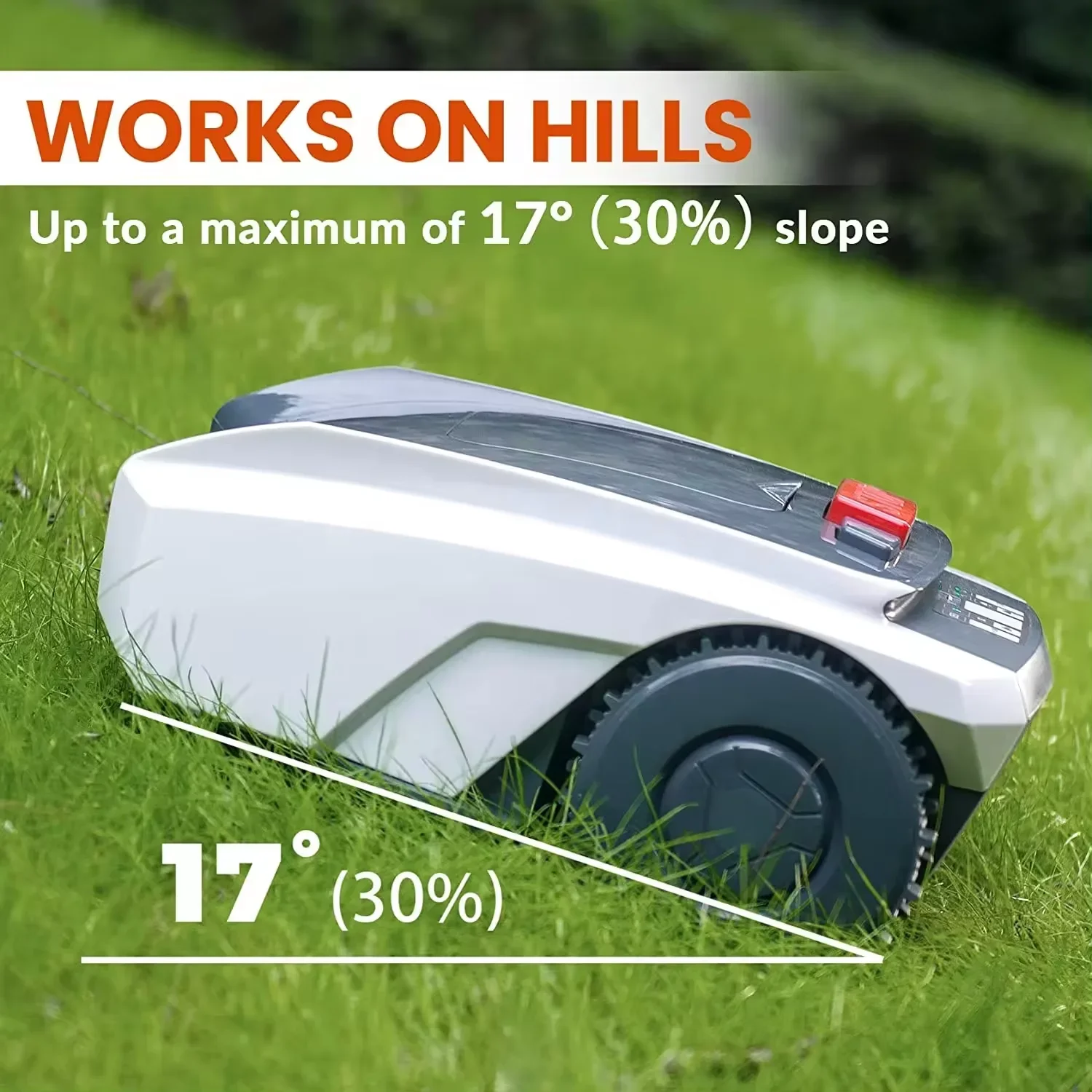 Self-Propelled GPS Navigation Robotic Lawn Mower Electric Automatic for Garden/Yard Grass Cutter