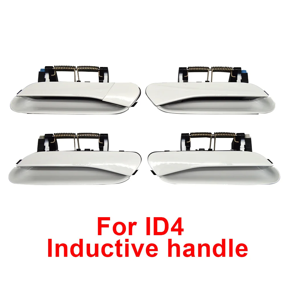 For VW ID4 Four-Door Inductive Handle Door Handle Outside Door Handle White /Gray /Blue /Silver Red /Silver Gray