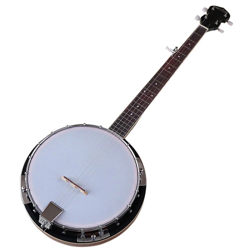 Stock 5 string Banjo guitar Imported drum head 39 inch high gloss Banjo with small flaw