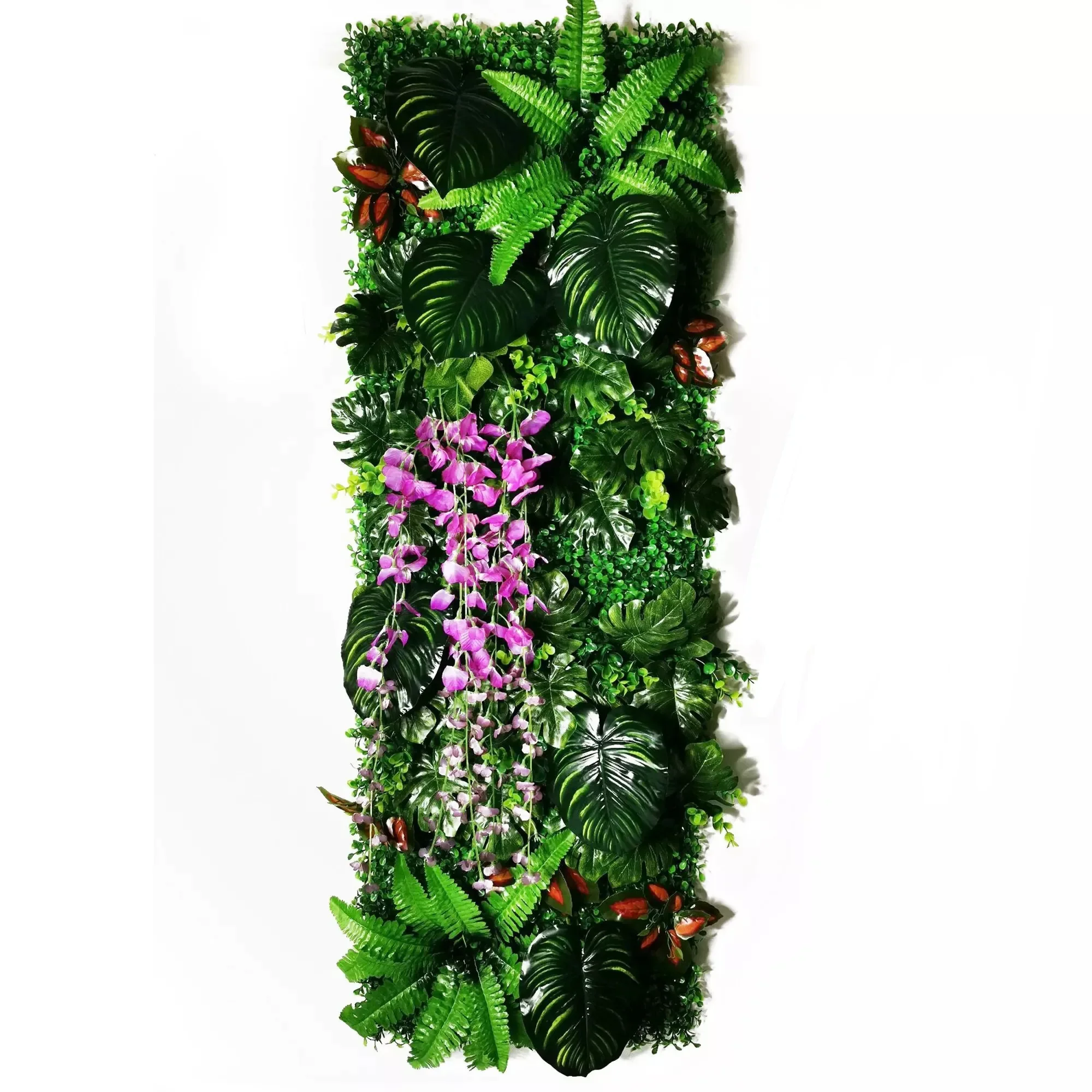 

Artificial Plants Grass Wall Panel Boxwood Hedge 40*120CM Faux Eucalyptus Greenery Backdrop Suitable for Outdoor Indoor Garden