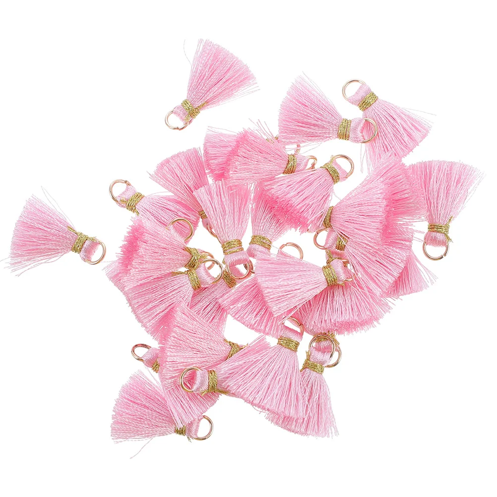 

50Pcs Sturdy Rayon Tassels DIY Pendants for Crafts Gift Packaging Fan Pendant Accessories Decorative Tassel DIY Tassel