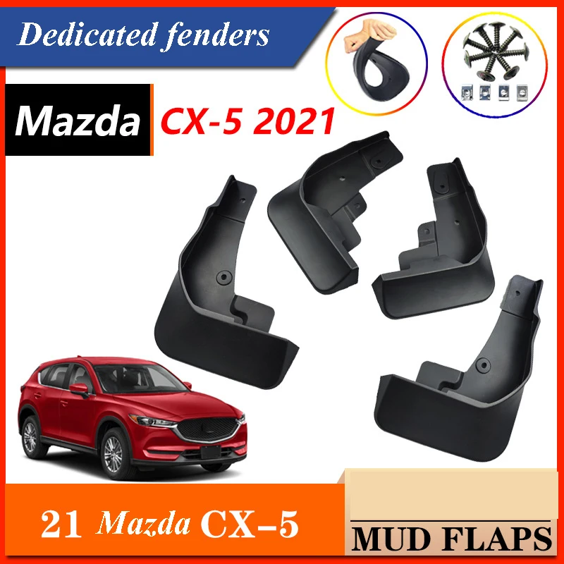 2021 Mazda CX-5 Fender Auto Parts Splash guard Mud Resistant Water Skin 4 Piece Set