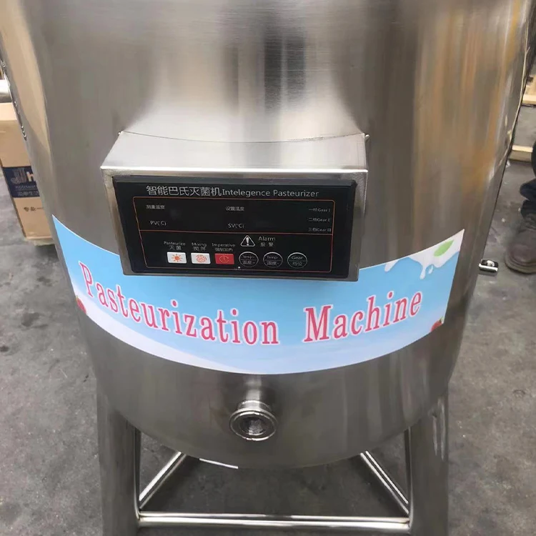 10L 30L 50L 100L Small Fresh Milk Pasteurizer/ Automatic Mini Milk Pasteurization Machine for Making Milk Yoghurt