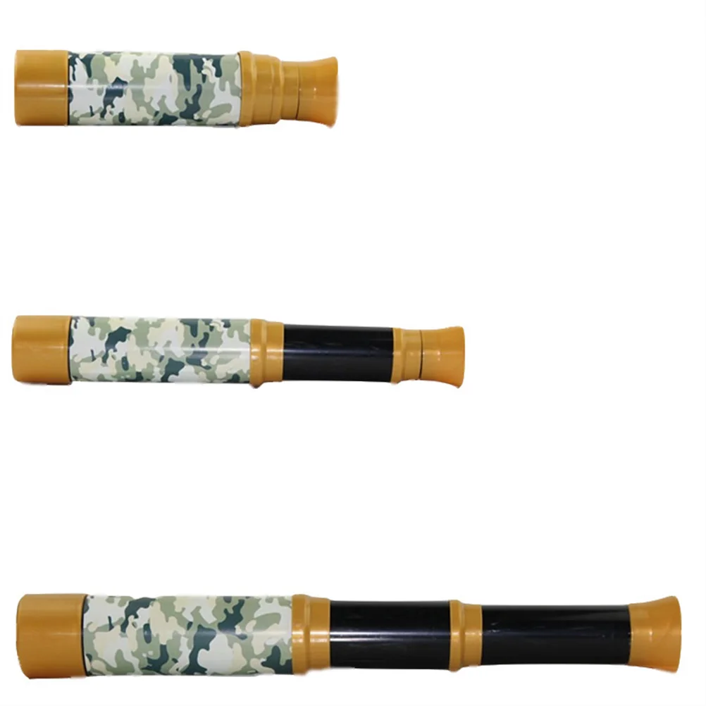 

Outdoor Toys for Kids Camouflage Telescope Halloween Props Telescopic Pirate Travel