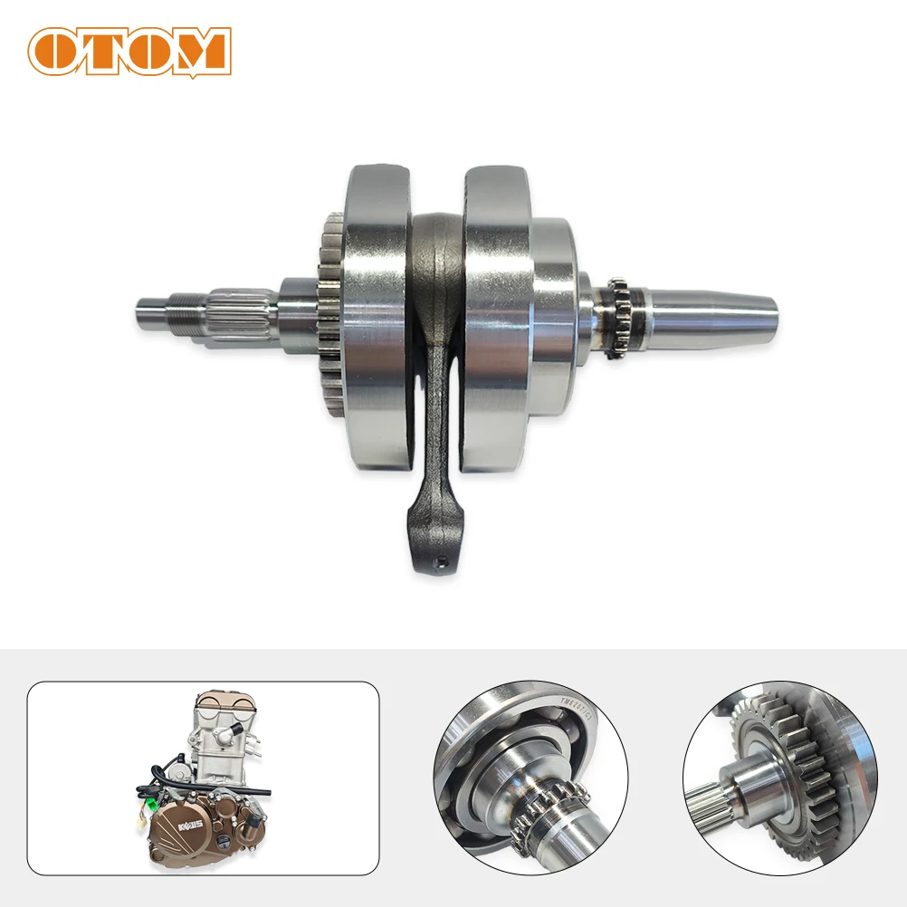 

OTOM Motorcycle High Quality Crankshaft Assembly For LONCIN YBS300 Engine Connecting Rod Off-Road Vehicle Motorcoss Accessories