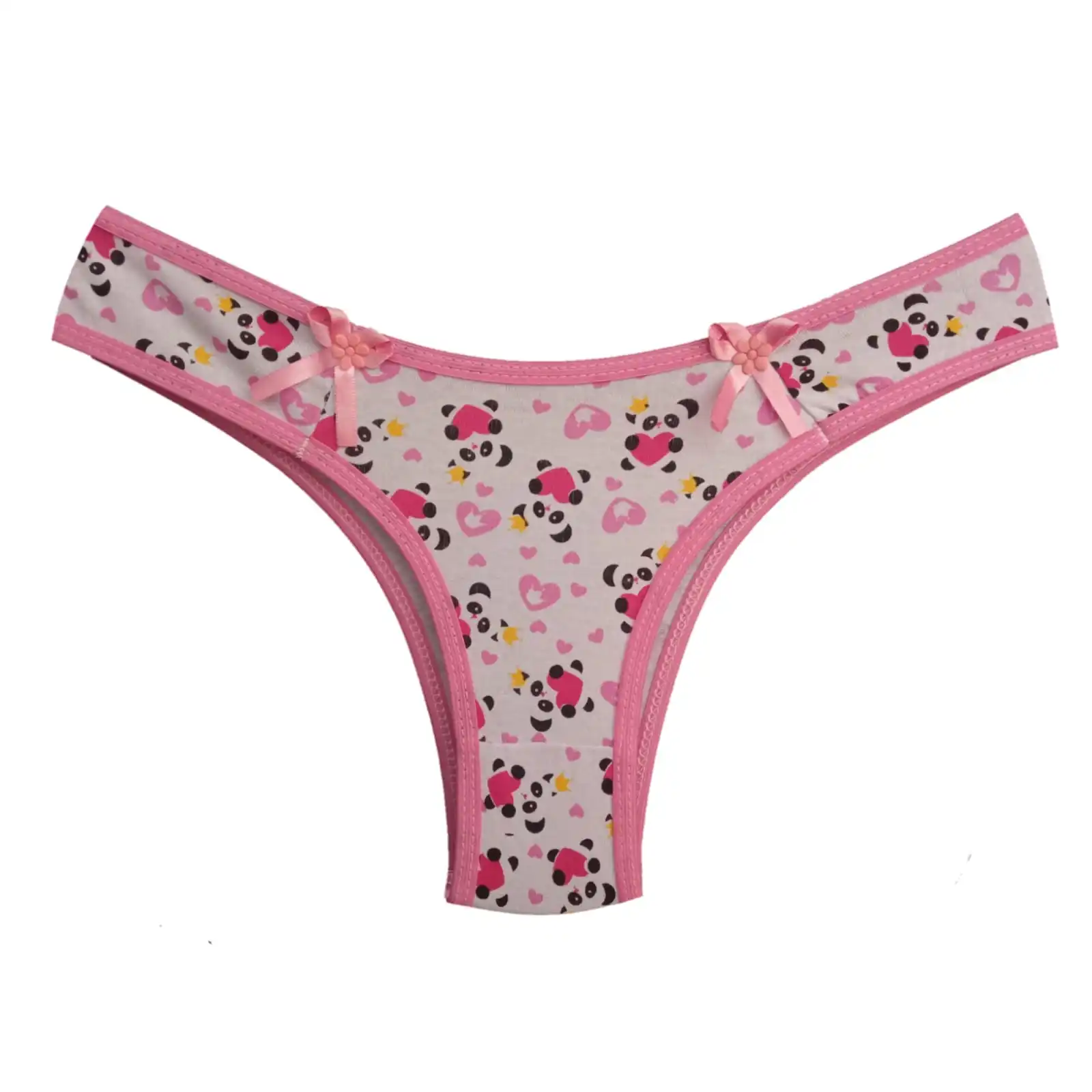 Kit 5 Cotton Thangs Girl Young Children's Lingerie