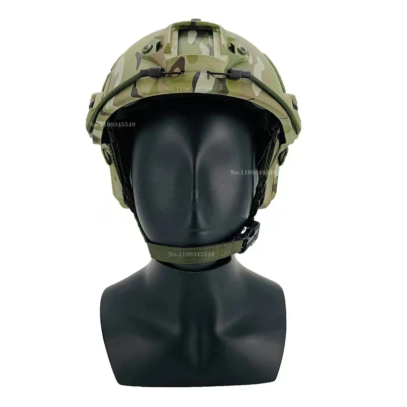 Kevlar Balístico Camuflagem Capacete, Capacete à prova de balas, Wendy\'s Suspension Liner, NIJ IIIA Classe, FAST, MC