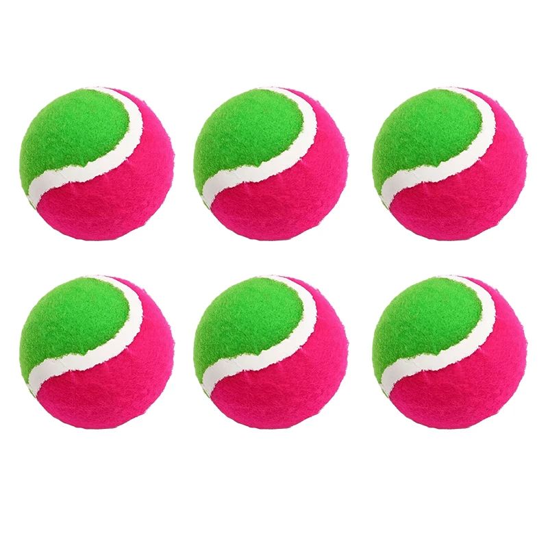 3/6PCS Sticky Ball Colorful Soft Ball Hard Ball Toss Catch Chase Game Prop Suitable for Home Park Playground PE Class Supply ZYF image 4