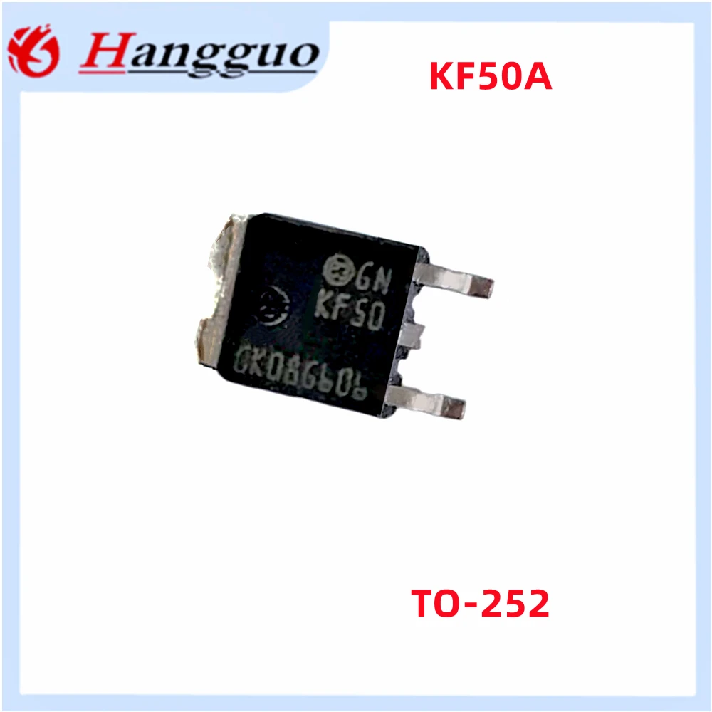 10PCS/Lot Original LF50ABDT-TR LF50ABDT LF50A KF50A KF50 TO-252 main board common tube TO-252 voltage regulator IC chip