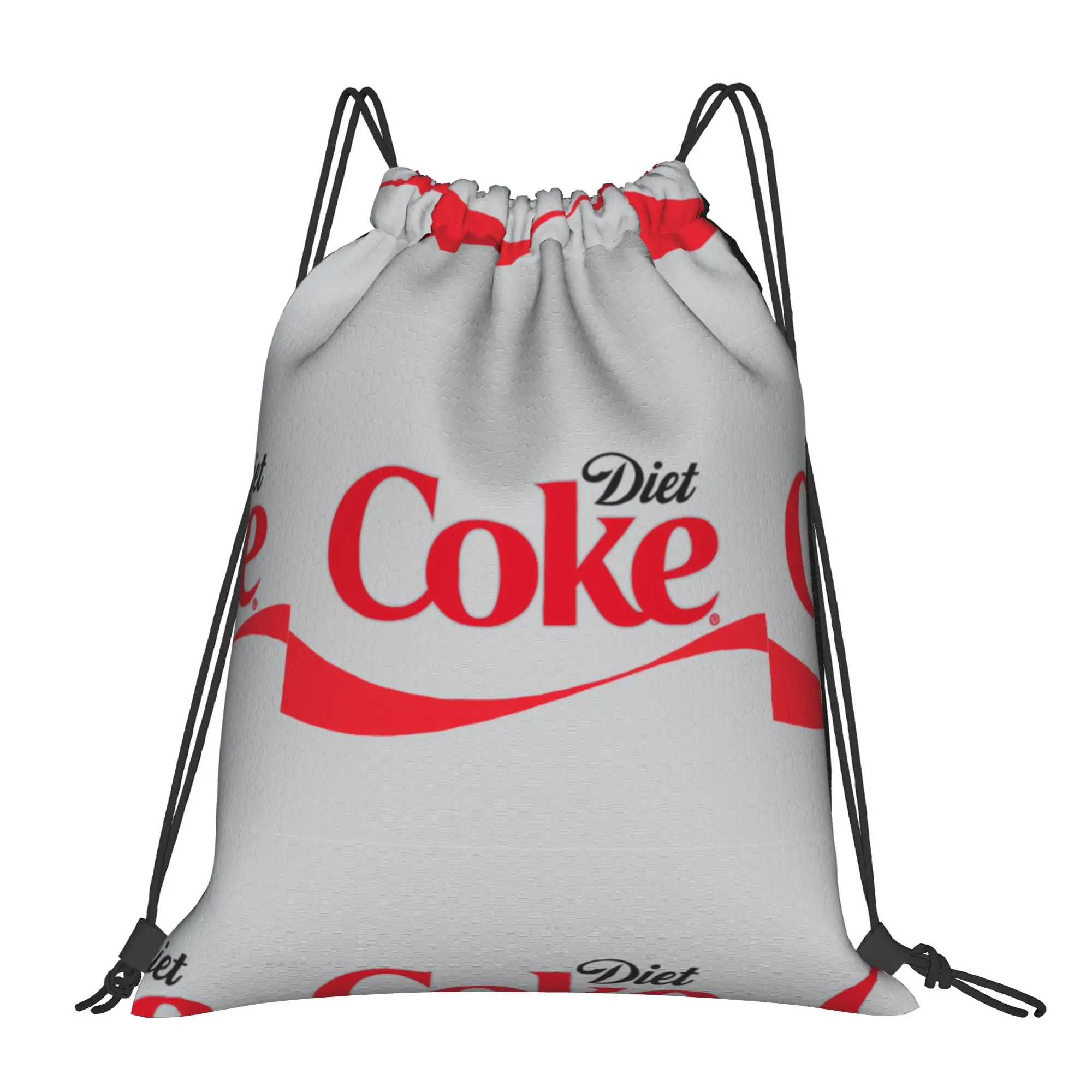 

Сумки-рюкзаки с логотипом бренда dDiet Coke Classic Wave, портативные спортивные сумки на шнурке, рюкзаки для езды на велосипеде, рюкзаки для хранения вещей в спортзале
