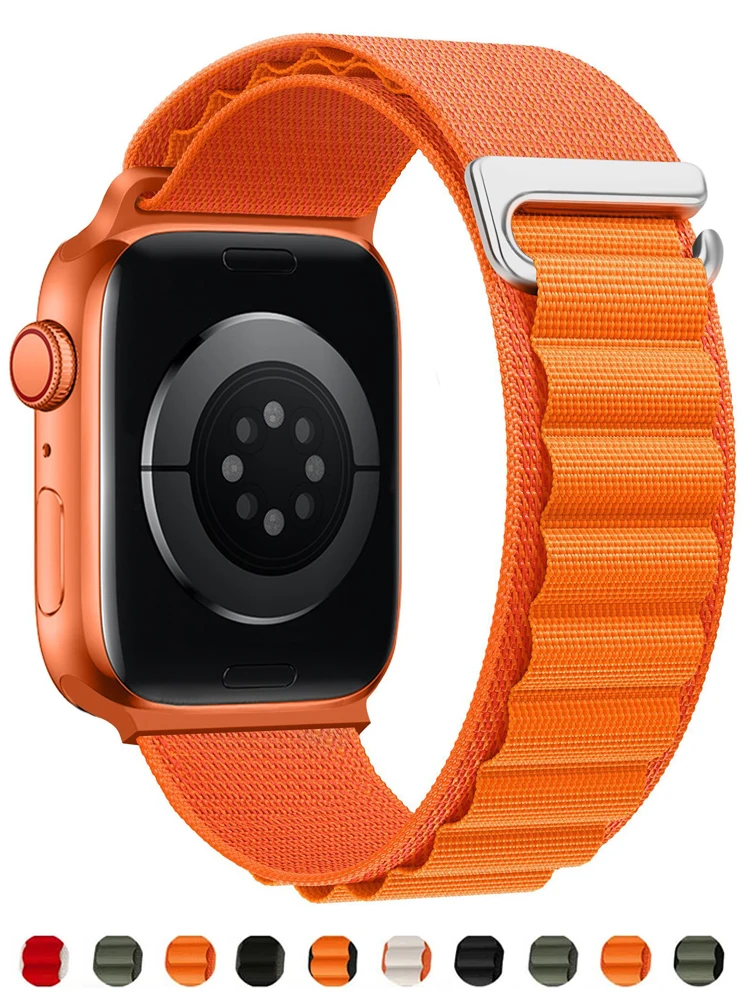 حلقة ألبي لساعة ألترا 2 ، 49 Apple ، 44 ، 45 ، 40 ، 41 ، 42 ، 42 ، حزام رسمي ، سلسلة iWatch 7 ، 6 ، 8 ، 5 ، 4 ، 3 ، SE ، 9