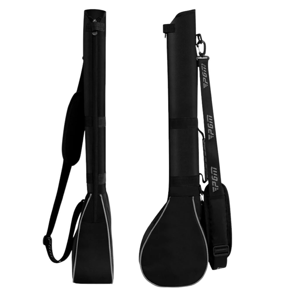 

Складная сумка для переноски гольфа с мягкой резиновой ручкой, вмещающая 3 клюшки, сумка для переноски с подставкой для гольфа на молнии для мужчин и женщин