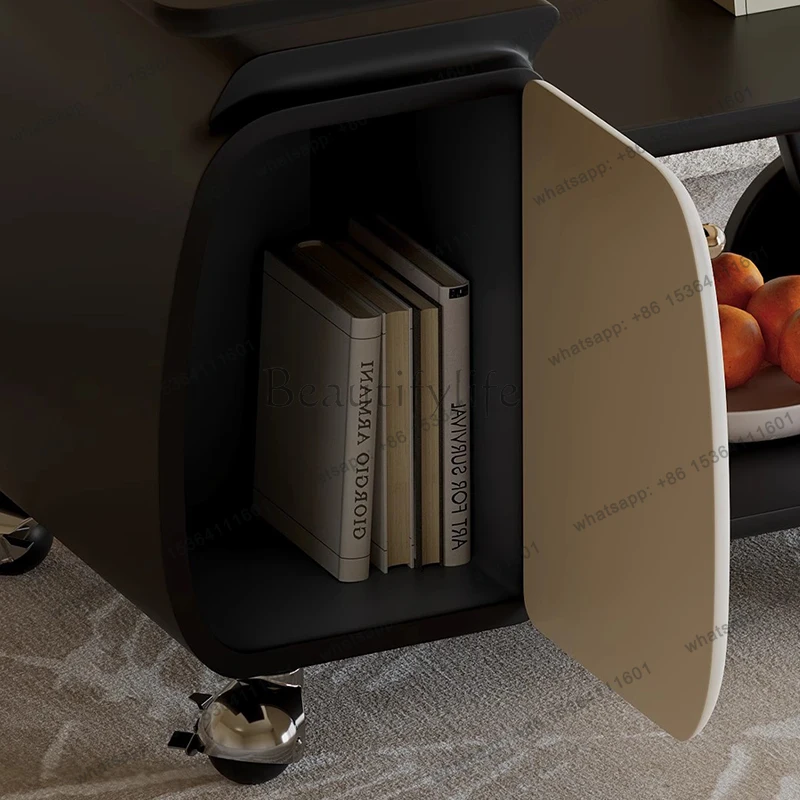 Luxury Trendy Side Table Mobile Simple European Quality Coffee Table Delicacy Nordic Mesa De Centro Sala Living Room Furniture