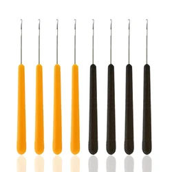 Plastic Knitting Crochet Needles For Jumbo Braiding Twist Hair Weaving Dreadlock Micro Latch Hook Black Yellow Extensions Tools