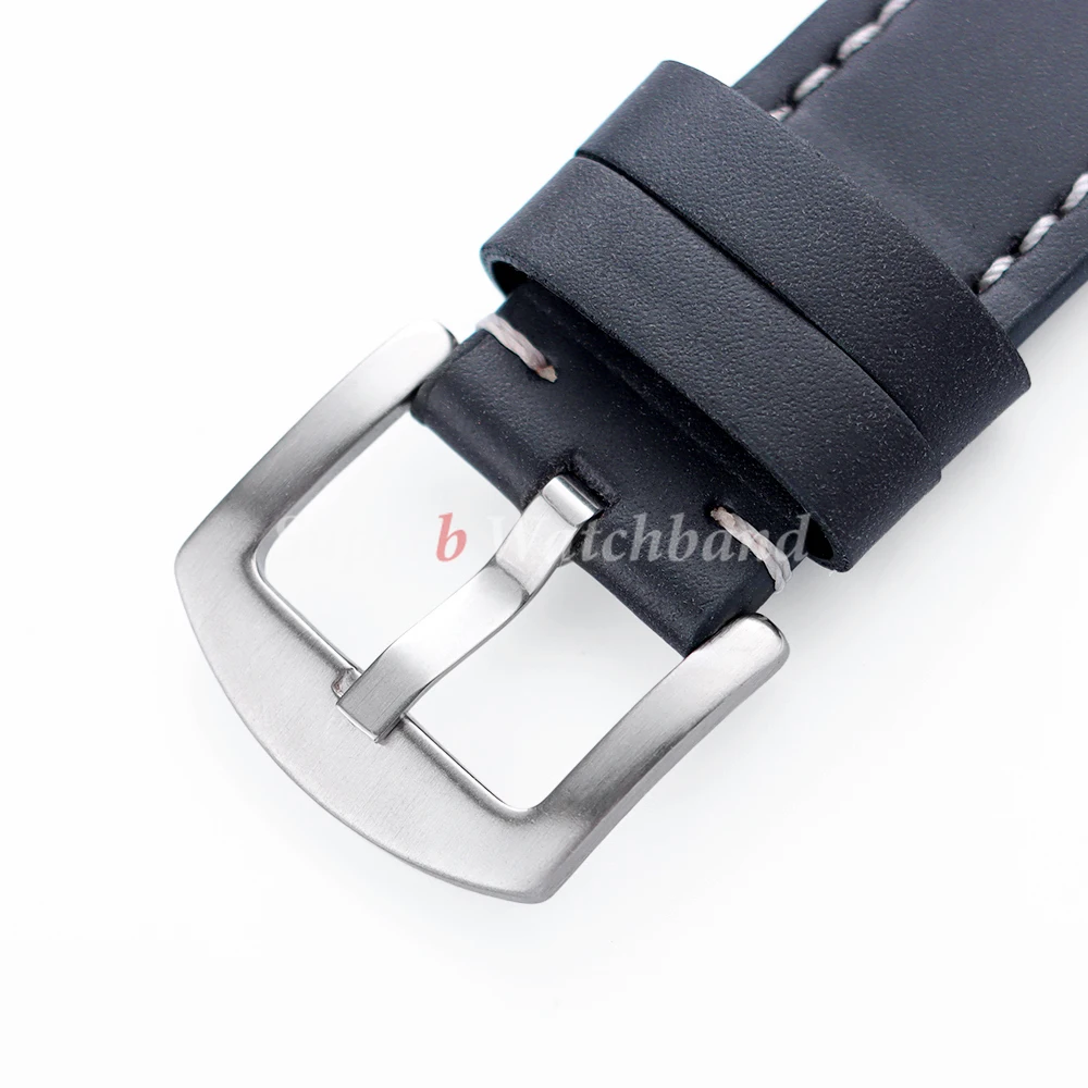 20 مللي متر 22 مللي متر بولي ماتي ماتي الجلود حزام (استيك) ساعة ل أوميغا ل سايكو حزام الرياضة خمر حزام الساعات الرجال النساء الرياضة سوار ل Smartwatch #4