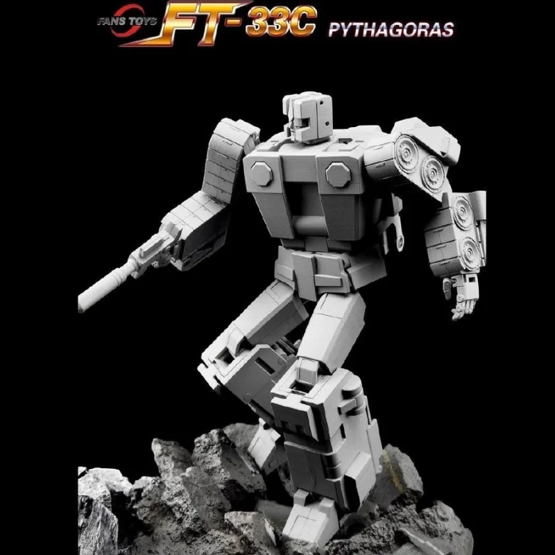【곧 출시】오리지널 변환 장난감 Fanstoys FT33C 드릴링 머신 FT-33C 계산 킹 조합 회원 액션 인형